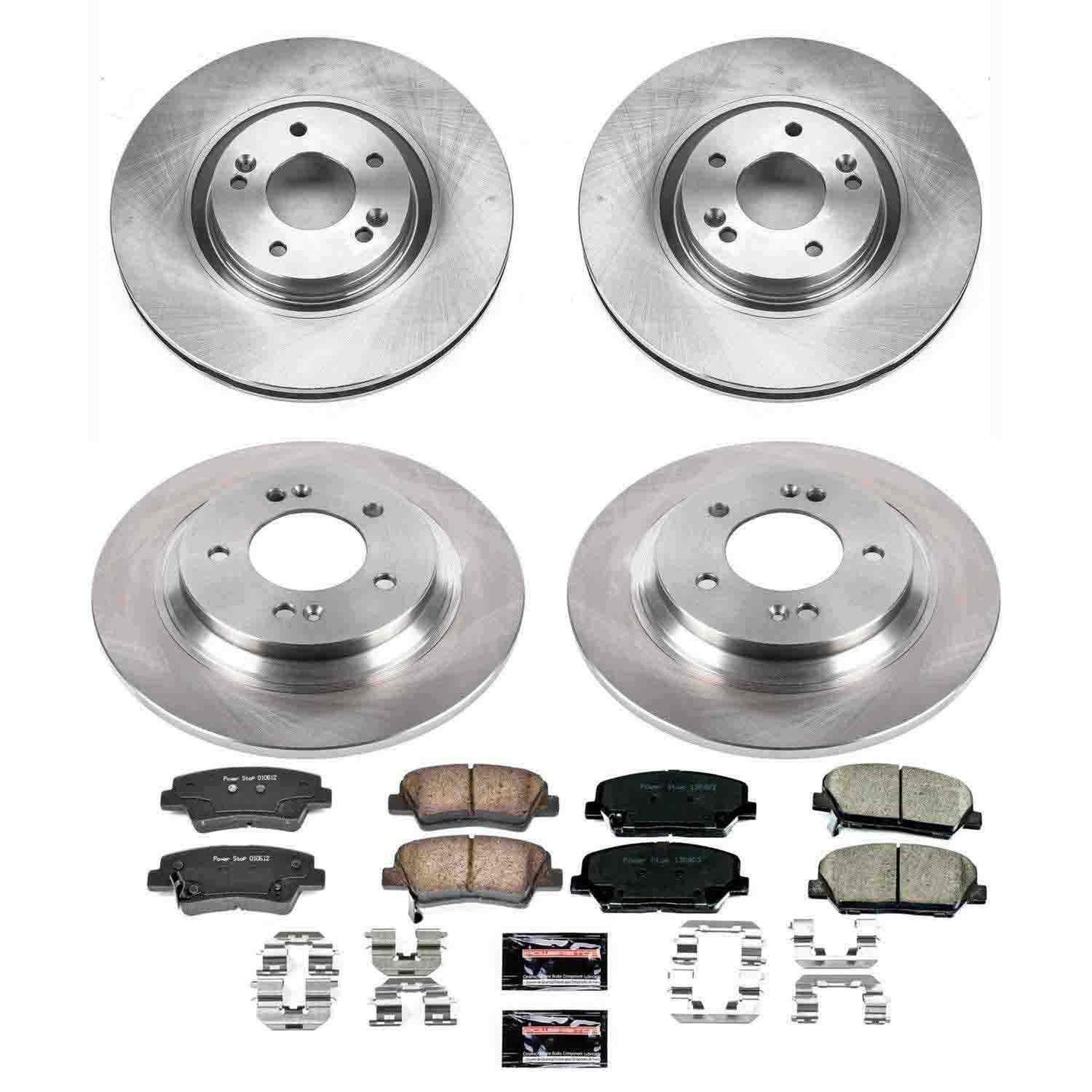 PowerStop Power Stop 13-15 Kia Optima Front & Rear Autospecialty Brake Kit KOE7824