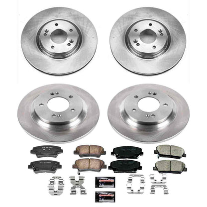 PowerStop Power Stop 13-15 Kia Optima Front & Rear Autospecialty Brake Kit KOE7824