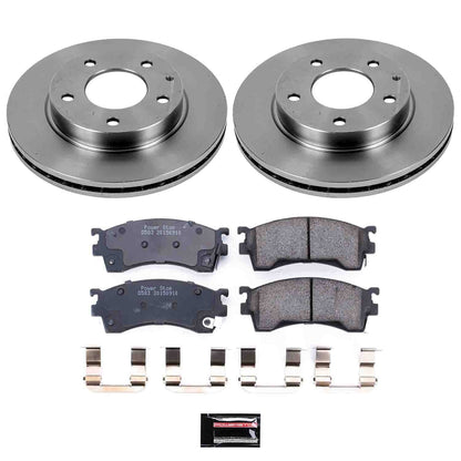 PowerStop Power Stop 93-97 Ford Probe Front Autospecialty Brake Kit KOE782