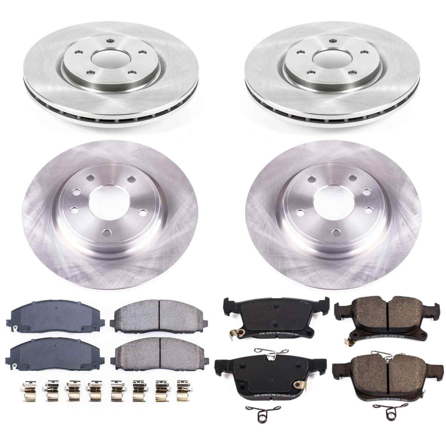 PowerStop Power Stop 17-19 Chrysler Pacifica Front & Rear Autospecialty Brake Kit KOE7841