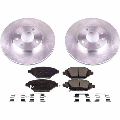 PowerStop Power Stop 16-19 Chevrolet Spark Front Autospecialty Brake Kit KOE7844