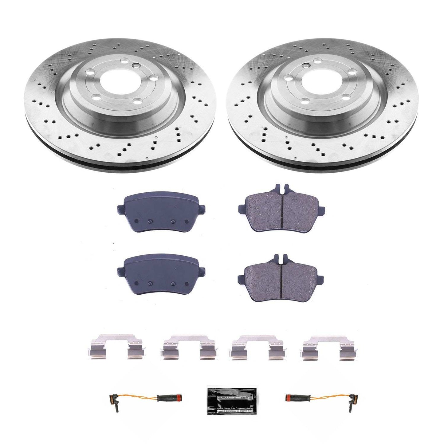PowerStop Power Stop 15-16 Mercedes-Benz SL400 Rear Autospecialty Brake Kit KOE7859