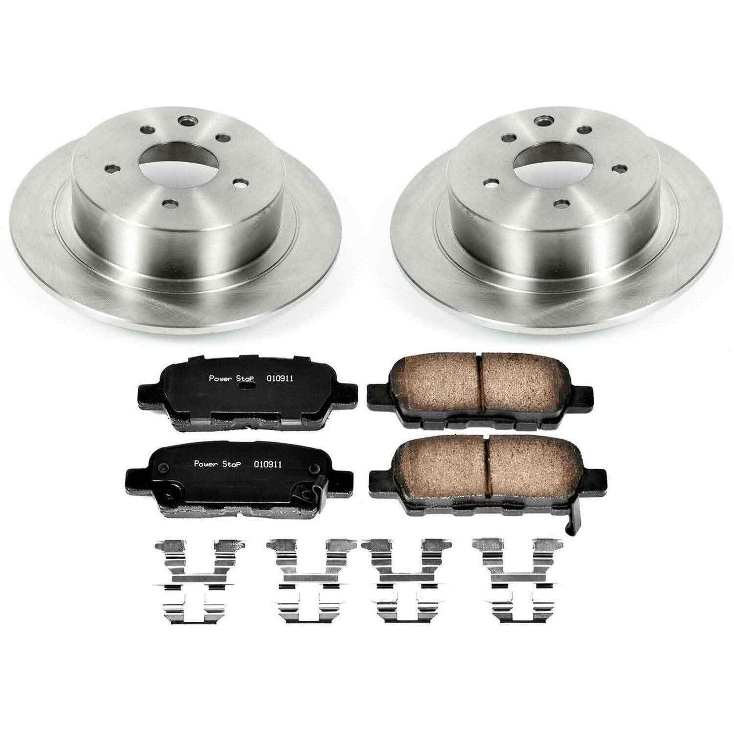 PowerStop Power Stop 07-10 Nissan Altima Rear Autospecialty Brake Kit KOE7864