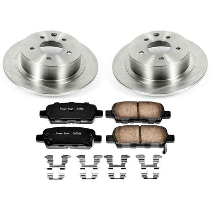 PowerStop Power Stop 07-10 Nissan Altima Rear Autospecialty Brake Kit KOE7864