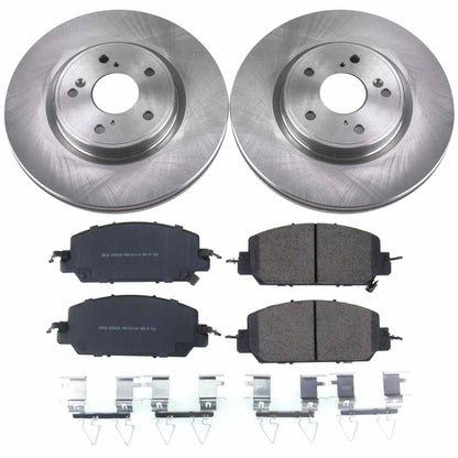 PowerStop Power Stop 17-18 Honda CR-V Front Autospecialty Brake Kit KOE7872