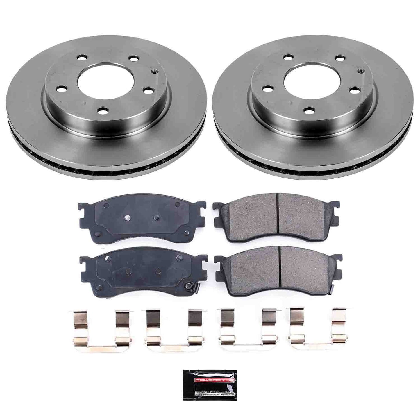 PowerStop Power Stop 01-03 Mazda Protege Front Autospecialty Brake Kit KOE788