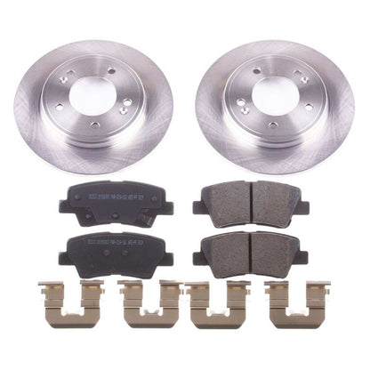 PowerStop Power Stop 17-19 Hyundai Elantra Rear Autospecialty Brake Kit KOE7904