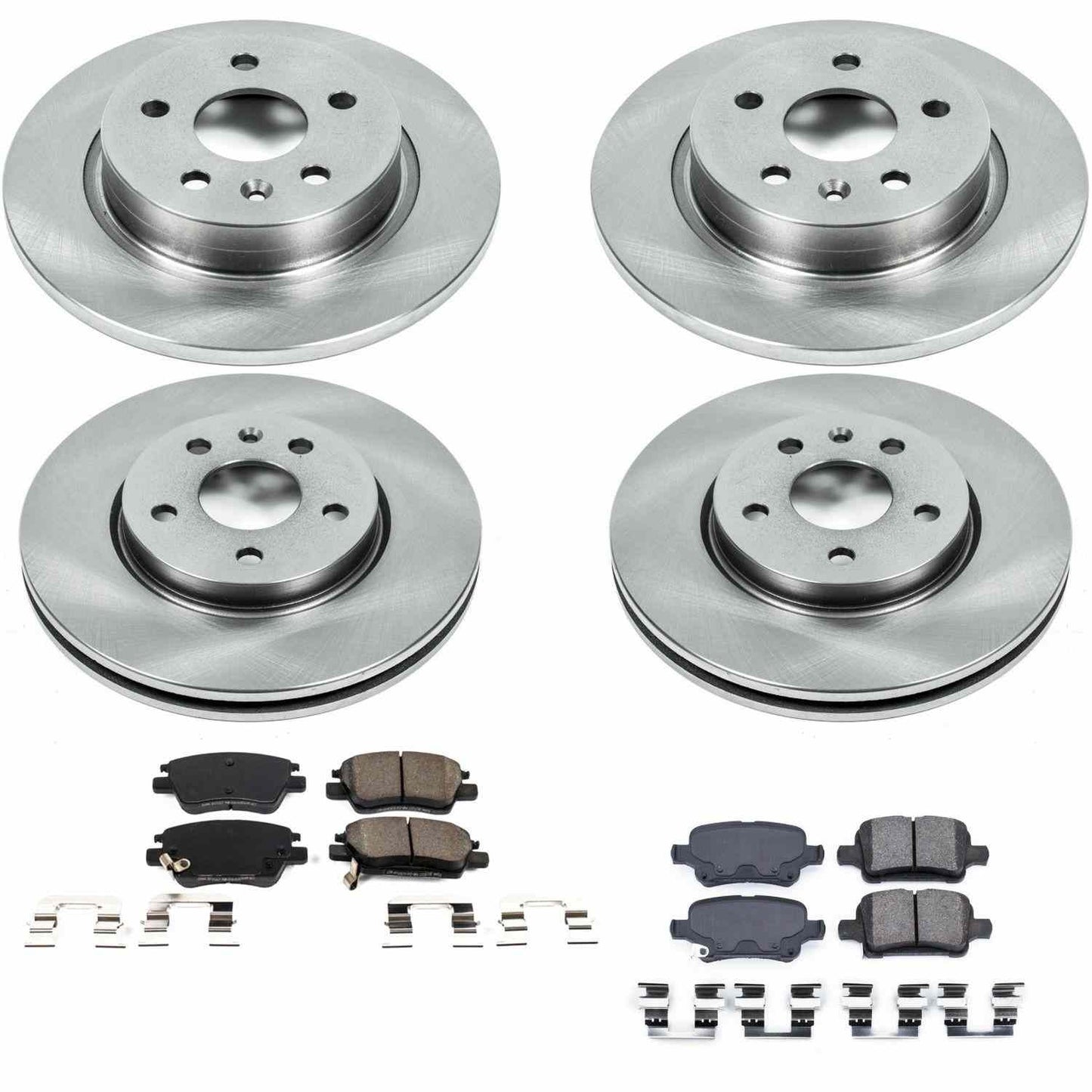 PowerStop Power Stop 2016 Chevrolet Cruze Front & Rear Autospecialty Brake Kit KOE7907