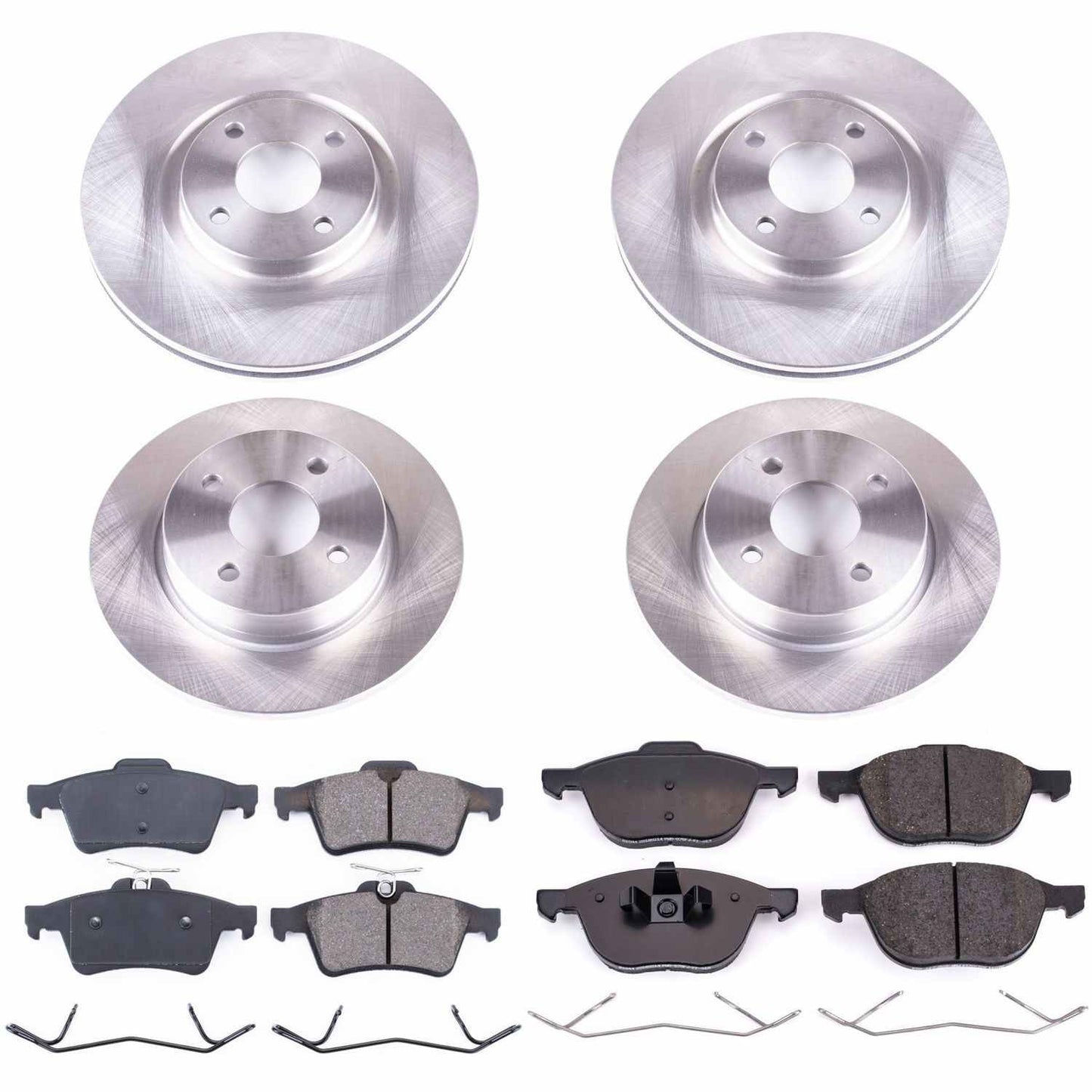 PowerStop Power Stop 2018 Ford EcoSport Front & Rear Autospecialty Brake Kit KOE7910