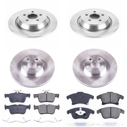 PowerStop Power Stop 17-19 Lincoln MKZ Front & Rear Autospecialty Brake Kit KOE7912