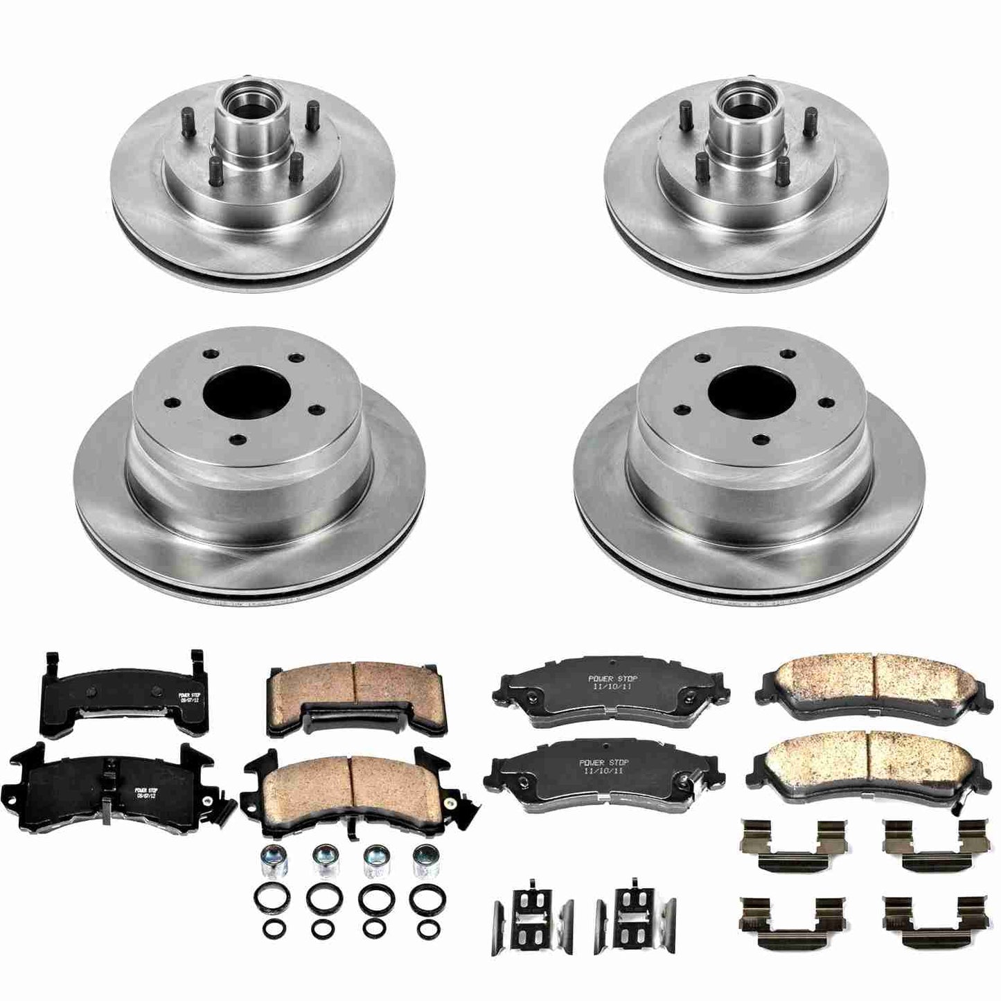 PowerStop Power Stop 98-03 Chevrolet S10 Front & Rear Autospecialty Brake Kit KOE7913