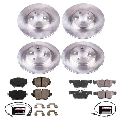 PowerStop Power Stop 16-19 BMW X1 Front & Rear Autospecialty Brake Kit KOE7916