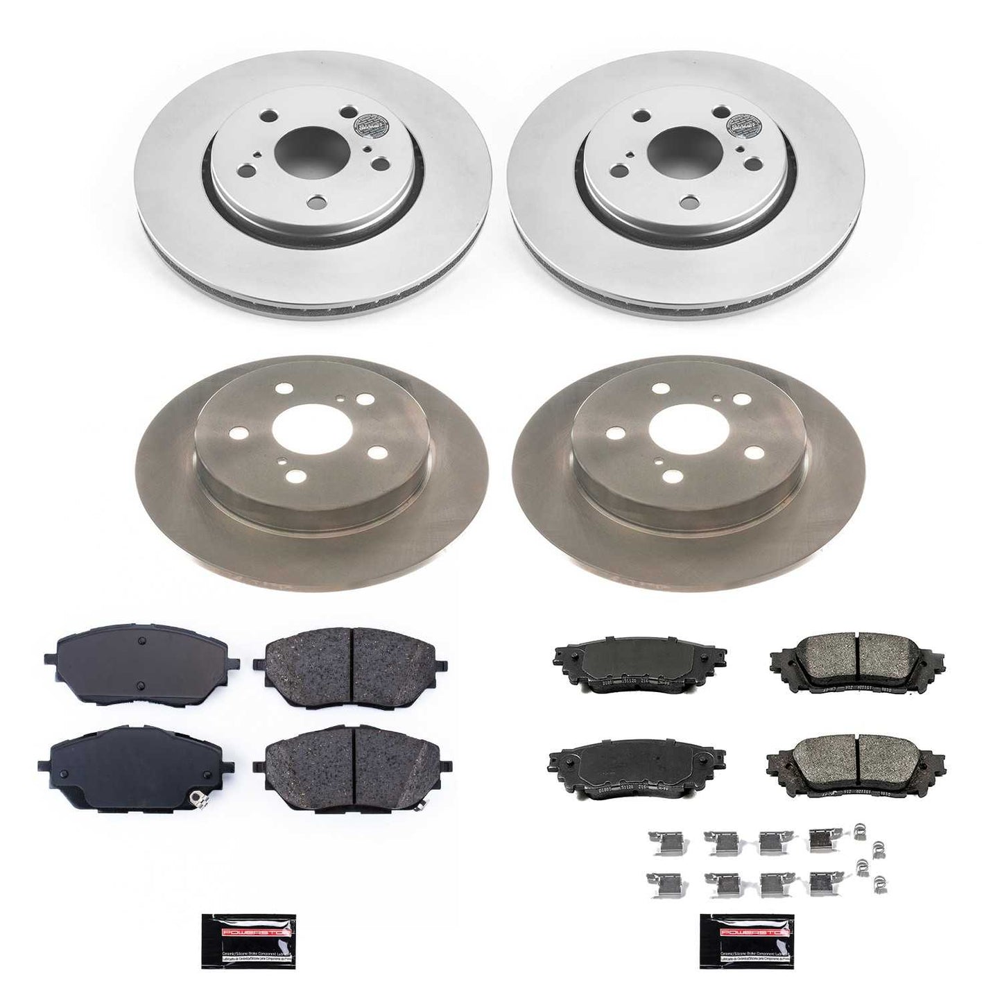 PowerStop Power Stop 18-19 Toyota C-HR Front & Rear Autospecialty Brake Kit KOE7925