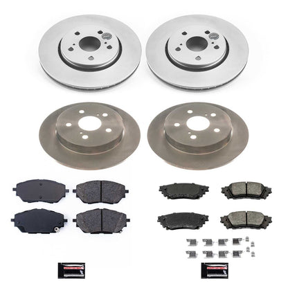 PowerStop Power Stop 18-19 Toyota C-HR Front & Rear Autospecialty Brake Kit KOE7925