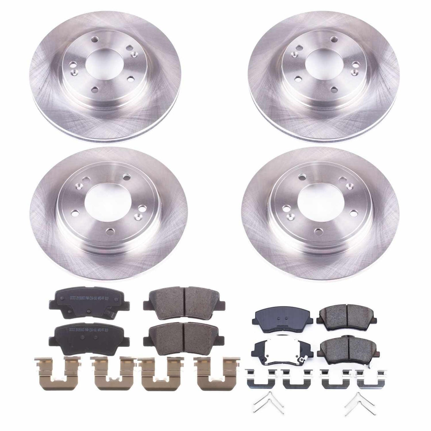 PowerStop Power Stop 2017 Hyundai Ioniq Front & Rear Autospecialty Brake Kit KOE7929