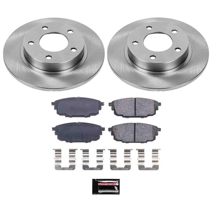PowerStop Power Stop 01-03 Mazda Protege Rear Autospecialty Brake Kit KOE792