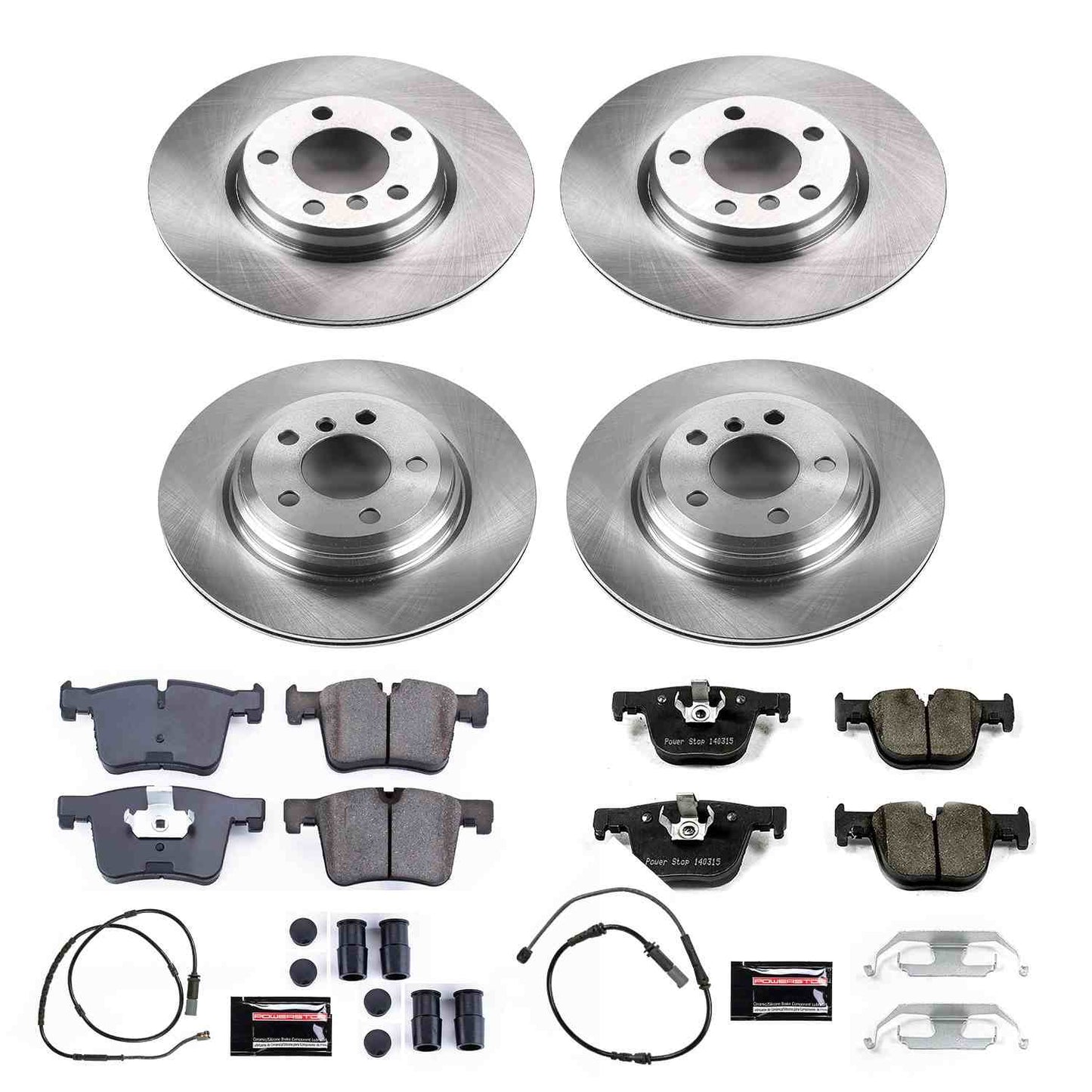 PowerStop Power Stop 2015 BMW 328i xDrive Front & Rear Autospecialty Brake Kit KOE7936