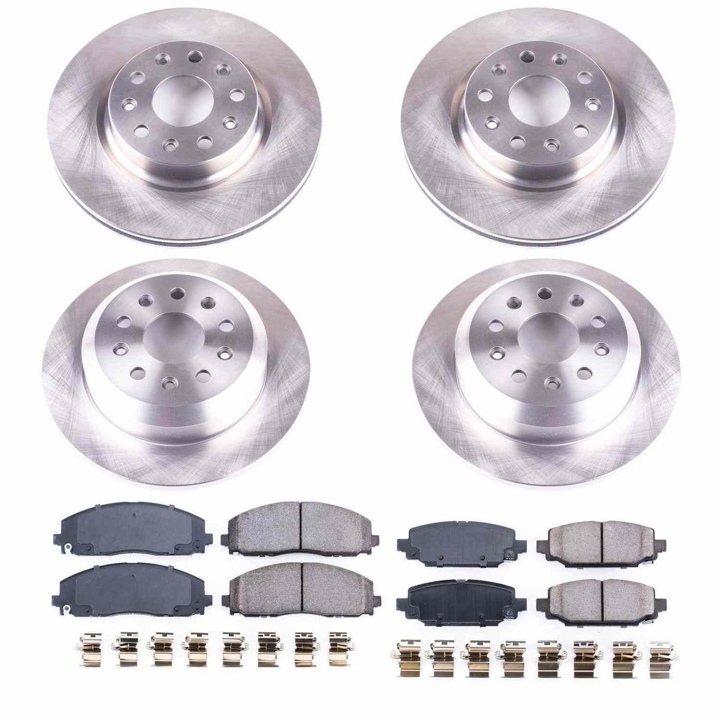 PowerStop Power Stop 18-19 Jeep Wrangler Front & Rear Autospecialty Brake Kit KOE7939