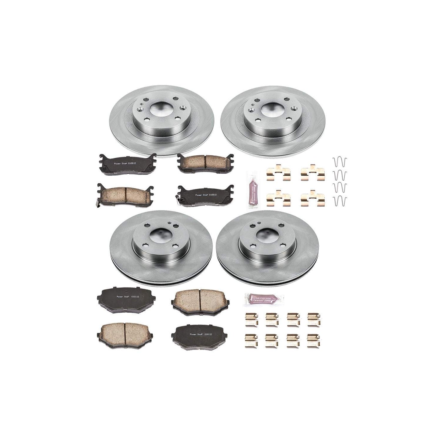 PowerStop Power Stop 94-97 Mazda Miata Front & Rear Autospecialty Brake Kit KOE794