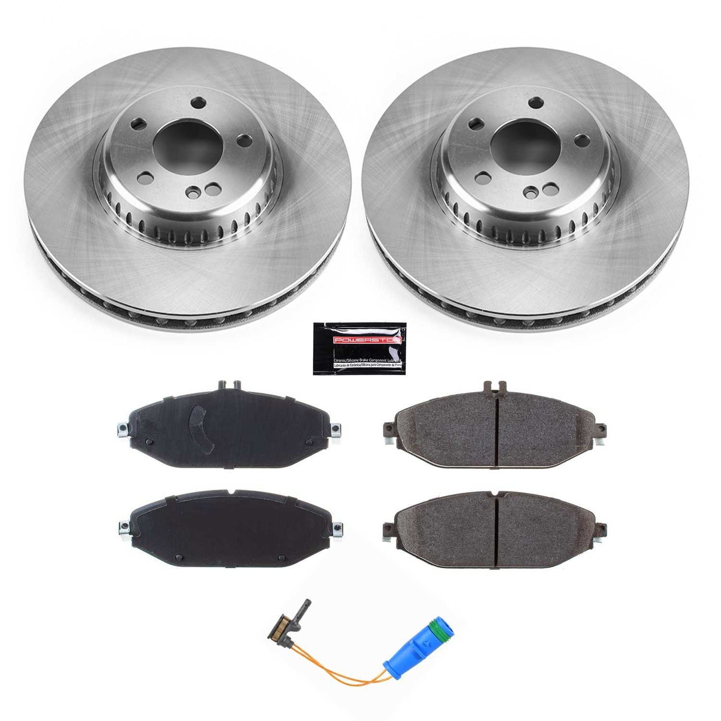 PowerStop Power Stop 17-18 Mercedes-Benz C300 Front Autospecialty Brake Kit KOE7963