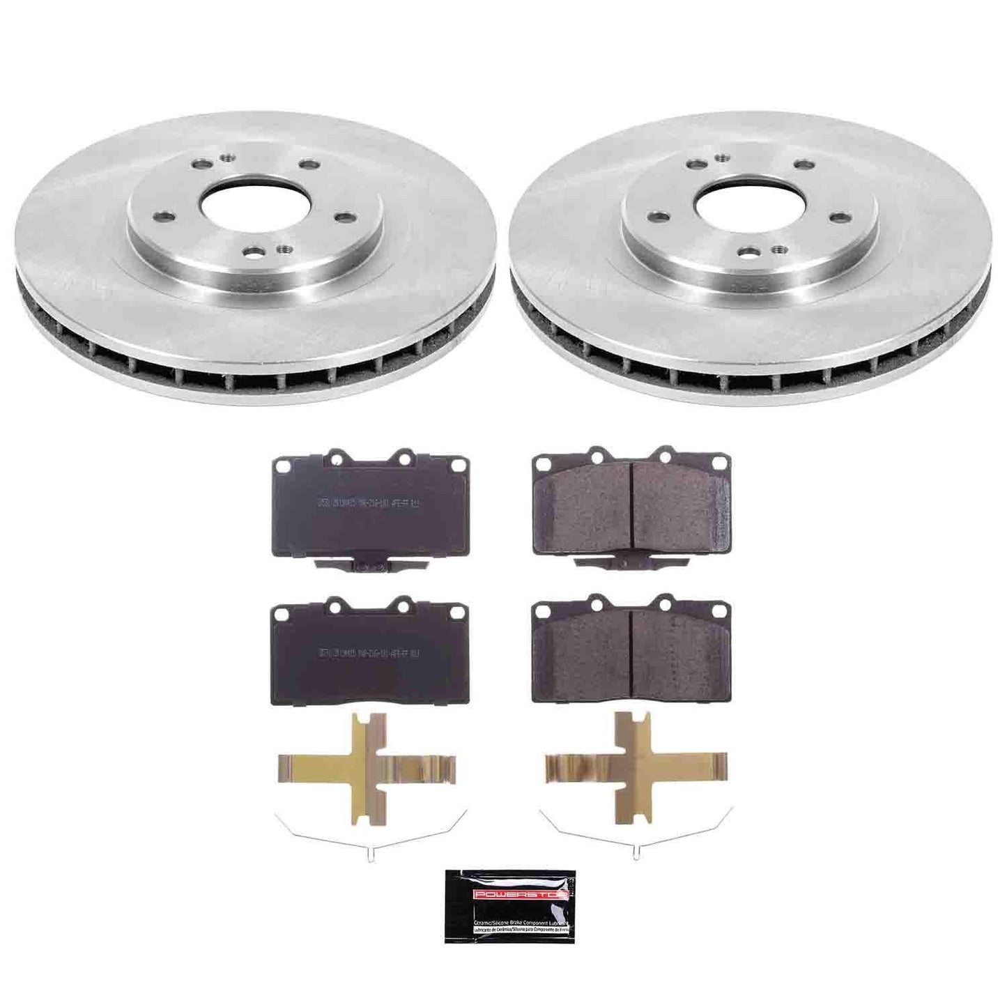 PowerStop Power Stop 91-93 Dodge Stealth Front Autospecialty Brake Kit KOE796