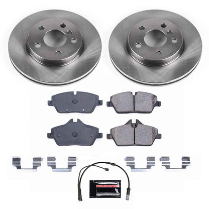 PowerStop Power Stop 14-16 Mini Cooper Front Autospecialty Brake Kit KOE7977