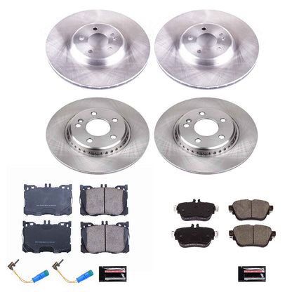 PowerStop Power Stop 17-18 Mercedes-Benz E300 Front & Rear Autospecialty Brake Kit KOE7987