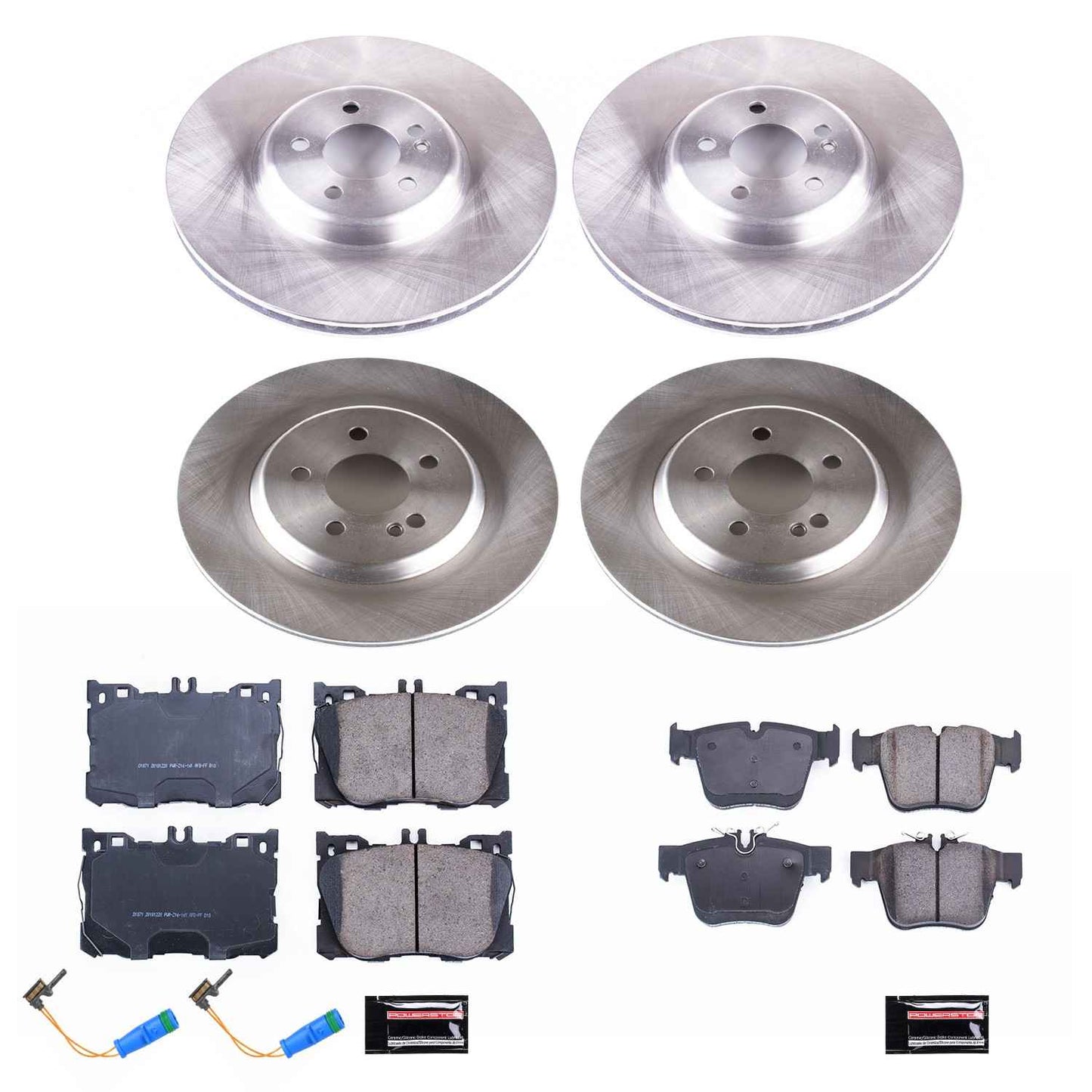 PowerStop Power Stop 2018 Mercedes-Benz C43 AMG Front & Rear Autospecialty Brake Kit KOE7988
