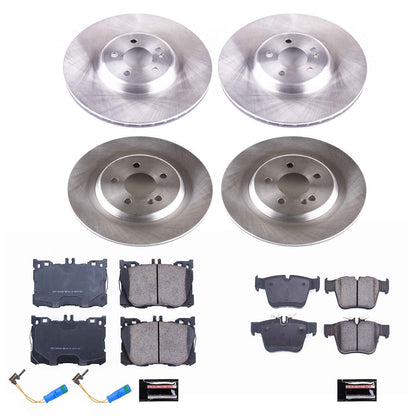 PowerStop Power Stop 2018 Mercedes-Benz C43 AMG Front & Rear Autospecialty Brake Kit KOE7988