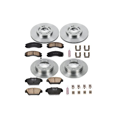 PowerStop Power Stop 1993 Eagle Talon Front & Rear Autospecialty Brake Kit KOE799