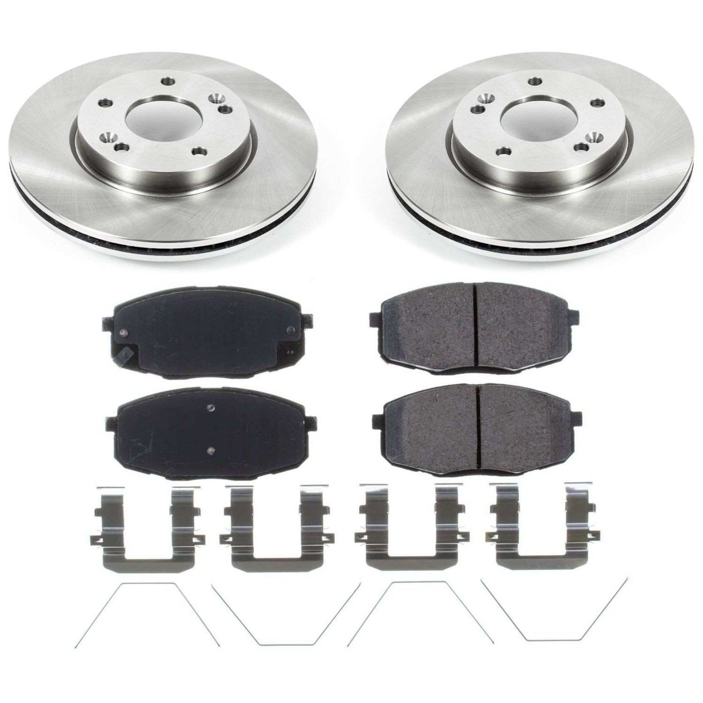 PowerStop Power Stop 17-19 Kia Soul Front Autospecialty Brake Kit KOE8007