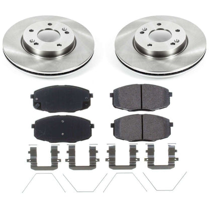 PowerStop Power Stop 17-19 Kia Soul Front Autospecialty Brake Kit KOE8007