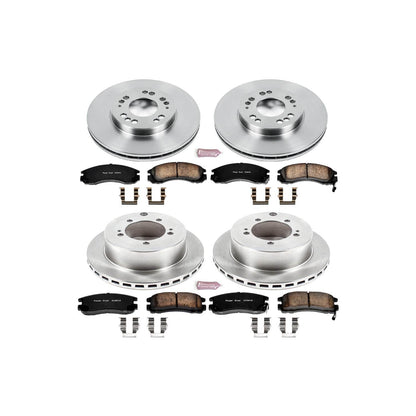 PowerStop Power Stop 91-96 Dodge Stealth Front & Rear Autospecialty Brake Kit KOE800