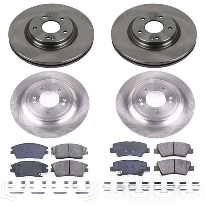 PowerStop Power Stop 17-18 Kia Sportage Front & Rear Autospecialty Brake Kit KOE8010