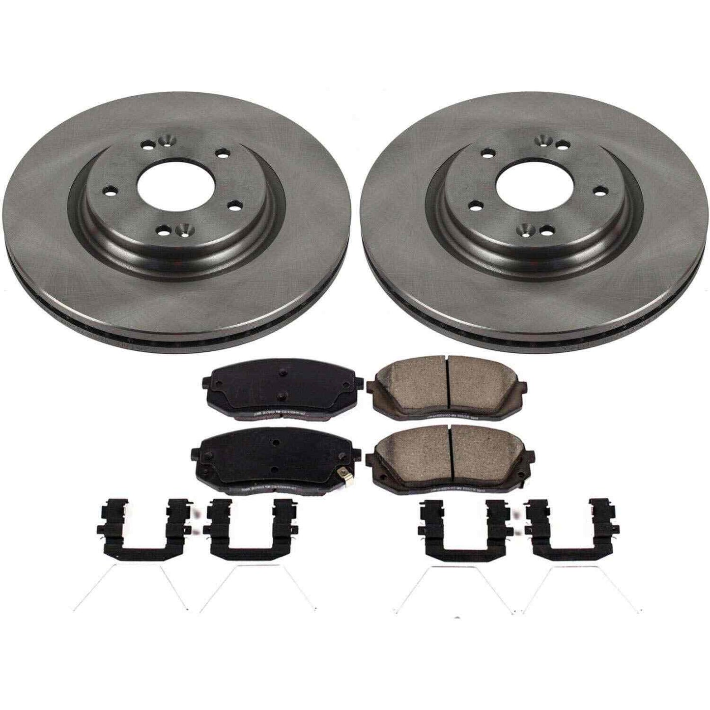 PowerStop Power Stop 18-19 Hyundai Kona Front Autospecialty Brake Kit KOE8011