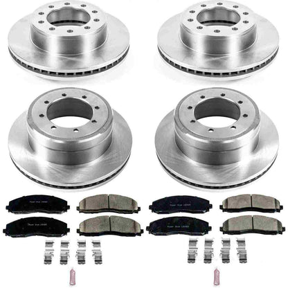 PowerStop Power Stop 2016 Ford F-350 Super Duty Front & Rear Autospecialty Brake Kit KOE8027