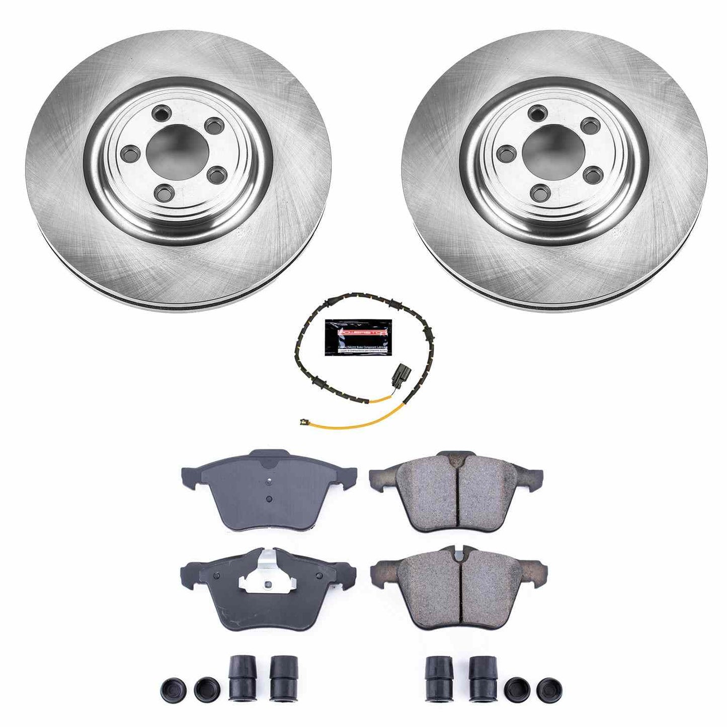 PowerStop Power Stop 2018 Jaguar XJ Front Autospecialty Brake Kit KOE8035