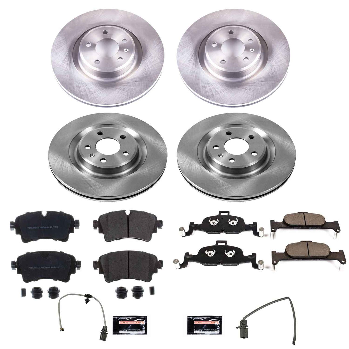PowerStop Power Stop 2018 Audi Q5  Front & Rear Autospecialty Brake Kit KOE8053