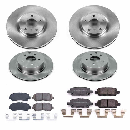 PowerStop Power Stop 2018 Nissan Maxima Front & Rear Autospecialty Brake Kit KOE8059