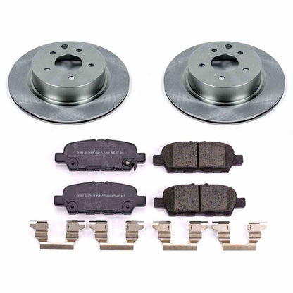 PowerStop Power Stop 18-19 Nissan 370Z Rear Autospecialty Brake Kit KOE8062