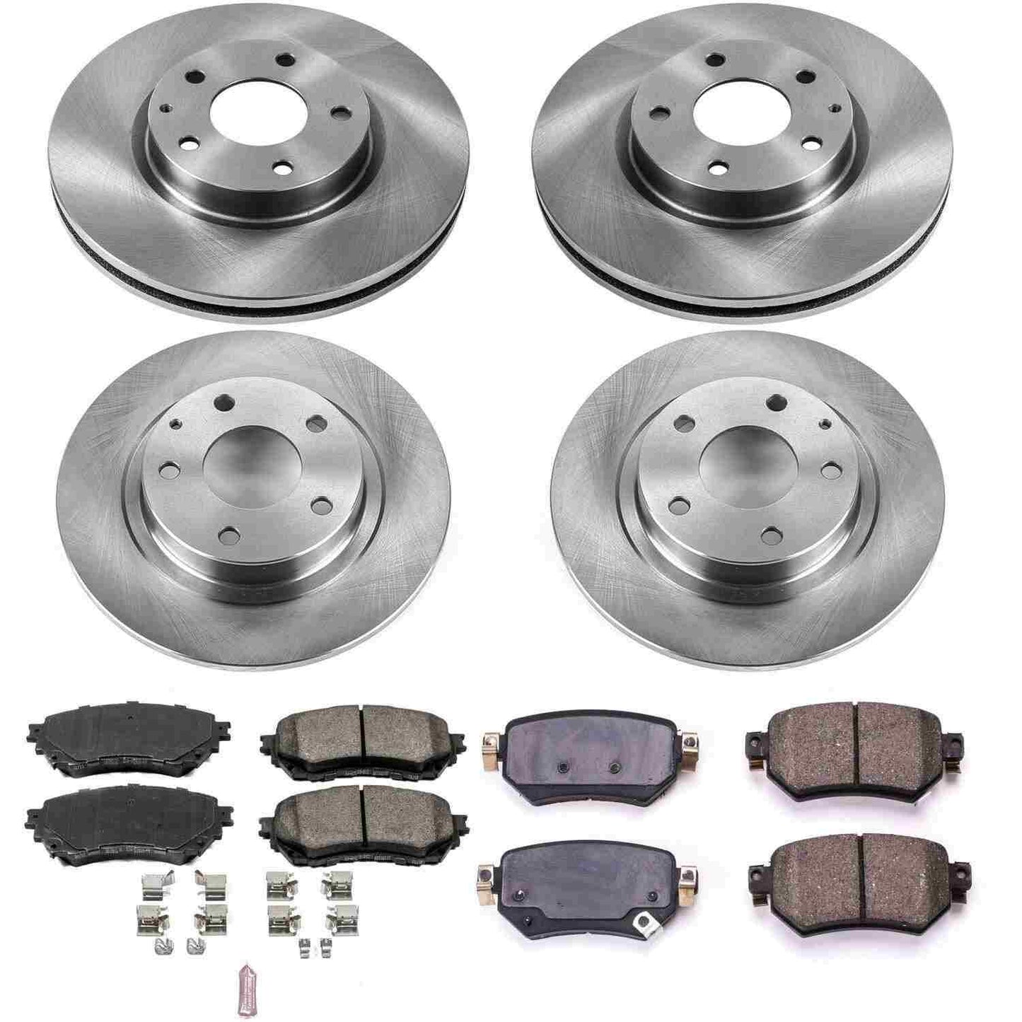 PowerStop Power Stop 16-18 Mazda 6 Front & Rear Autospecialty Brake Kit KOE8067