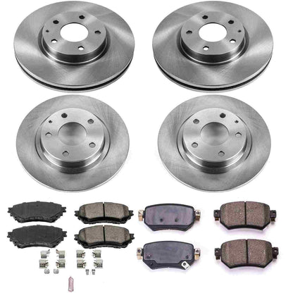 PowerStop Power Stop 16-18 Mazda 6 Front & Rear Autospecialty Brake Kit KOE8067