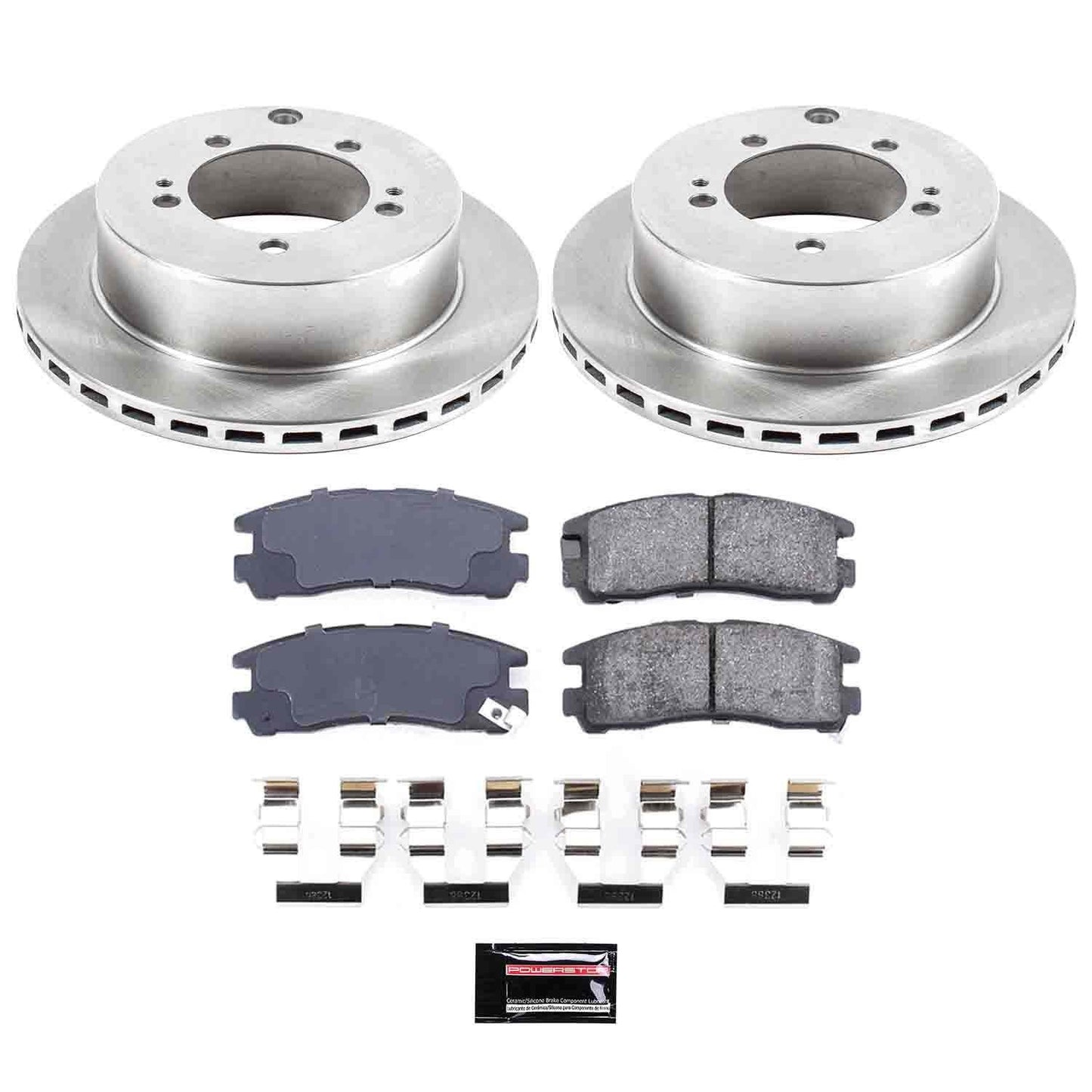 PowerStop Power Stop 91-96 Dodge Stealth Rear Autospecialty Brake Kit KOE806