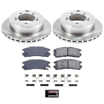 PowerStop Power Stop 91-96 Dodge Stealth Rear Autospecialty Brake Kit KOE806