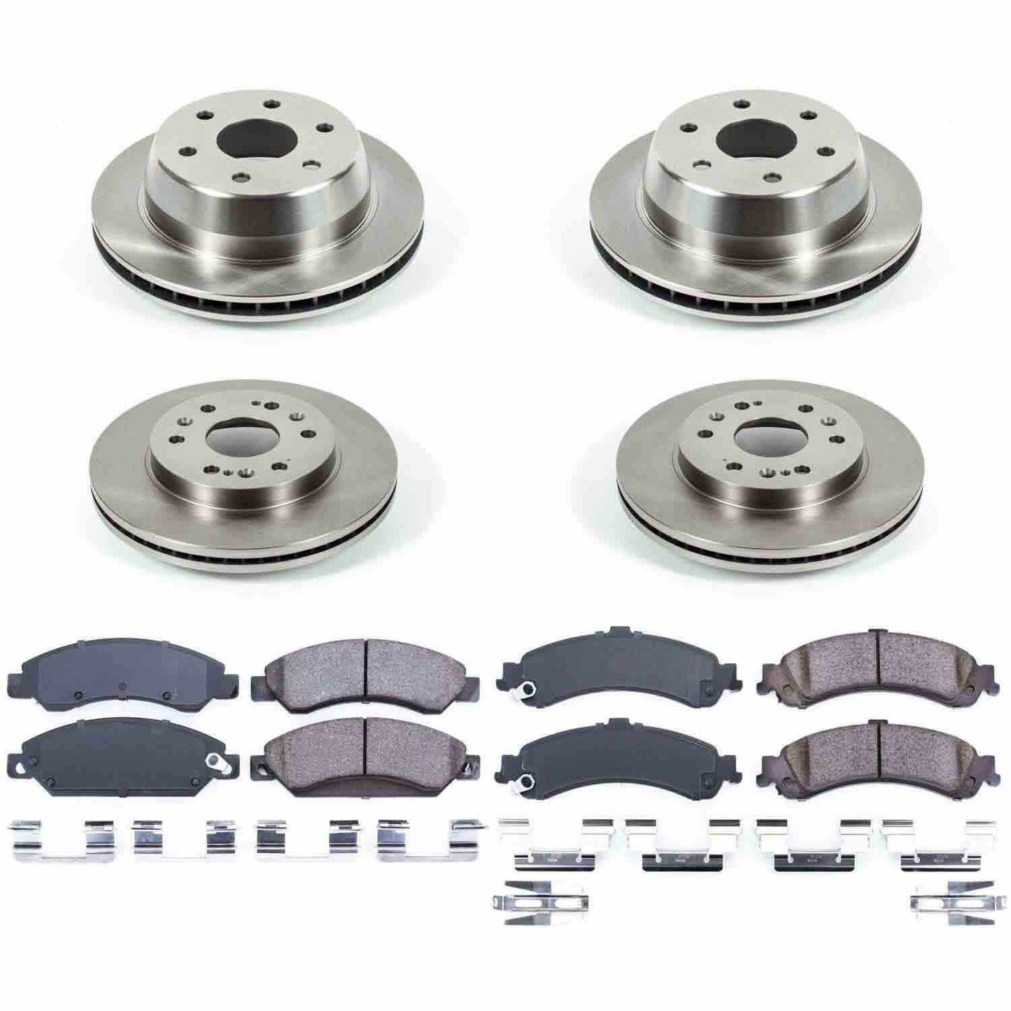 PowerStop Power Stop 05-06 GMC Sierra 1500 Front & Rear Autospecialty Brake Kit KOE8071