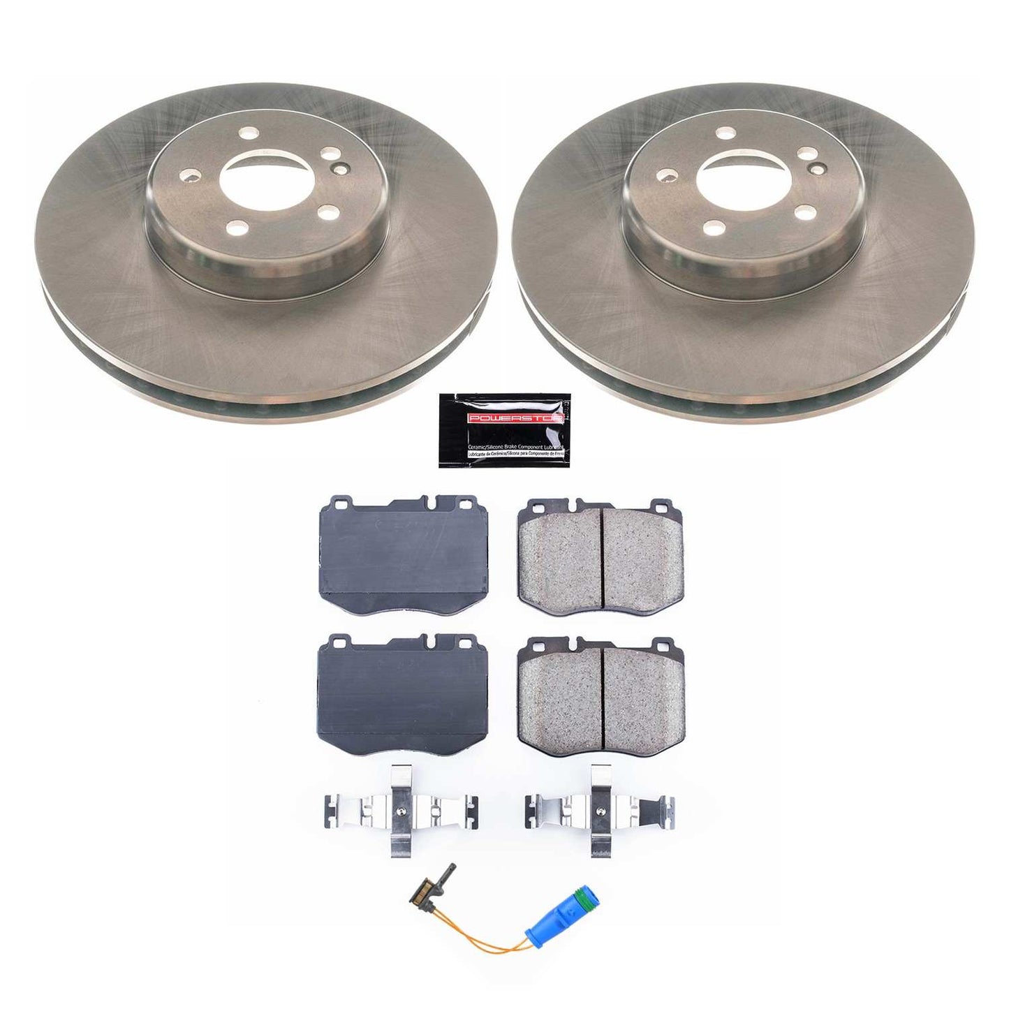 Power Stop 2017 Mercedes-Benz E300 Front Autospecialty Brake Kit KOE8073