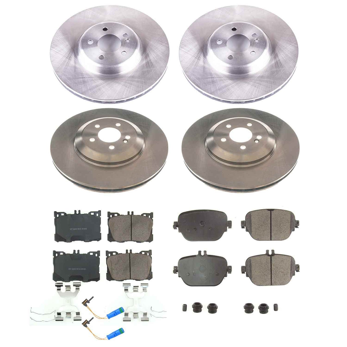 Power Stop 17-18 Mercedes-Benz E43 AMG Front & Rear Autospecialty Brake Kit KOE8106