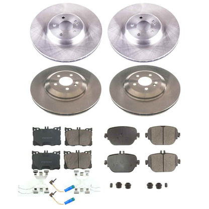 Power Stop 17-18 Mercedes-Benz E43 AMG Front & Rear Autospecialty Brake Kit KOE8106