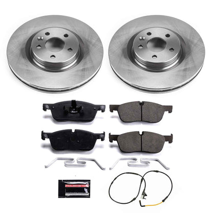 PowerStop Power Stop 2018 Jaguar E-Pace Front Autospecialty Brake Kit KOE8107