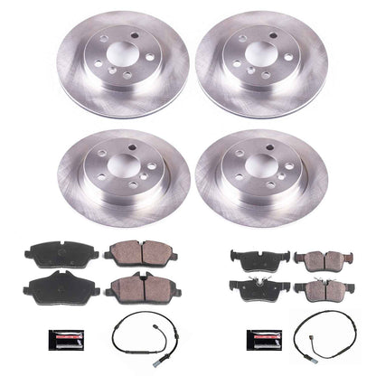 PowerStop Power Stop 14-19 BMW i3 Front & Rear Autospecialty Brake Kit KOE8113